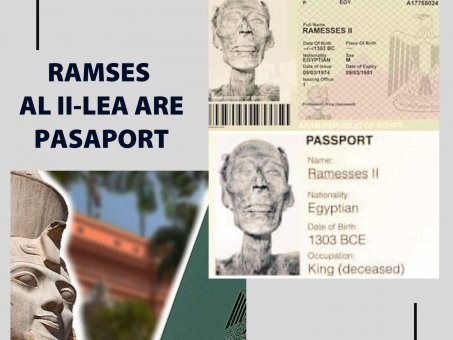 Ramses al II-lea – singurul faraon cu pasaport modern