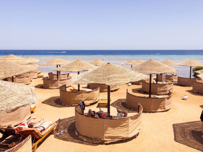 Makadi Bay Egipt plaja