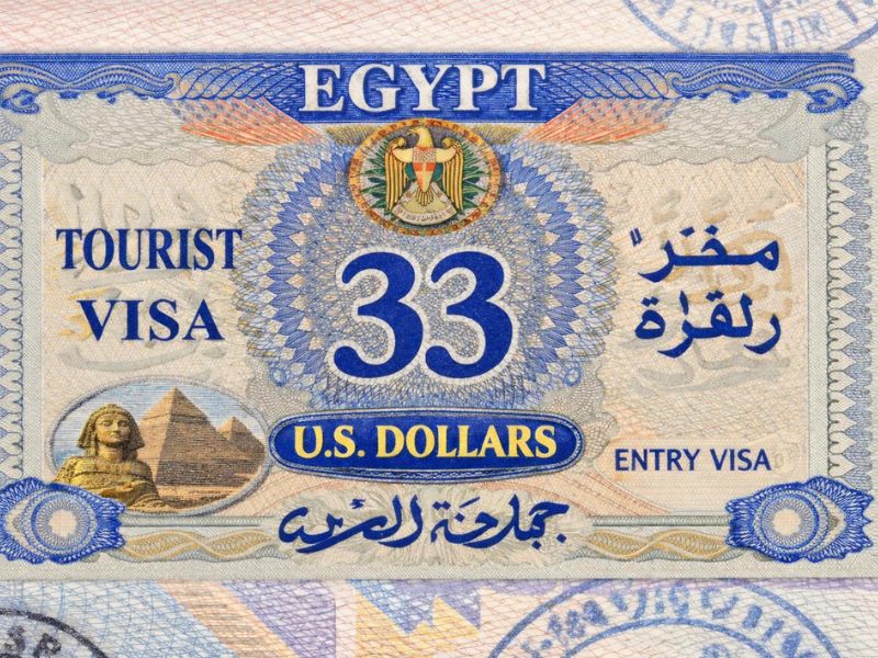 cost viza egipt