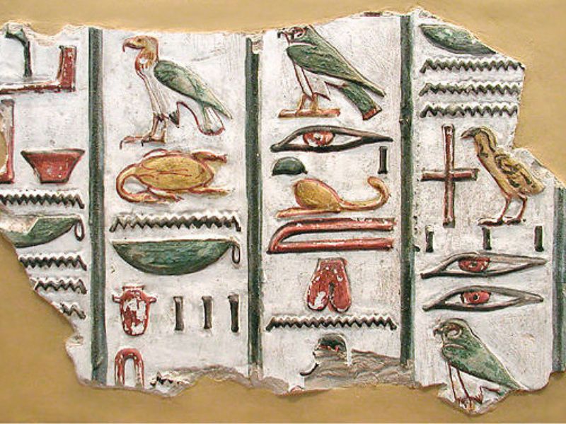 egiptul antic hieroglife